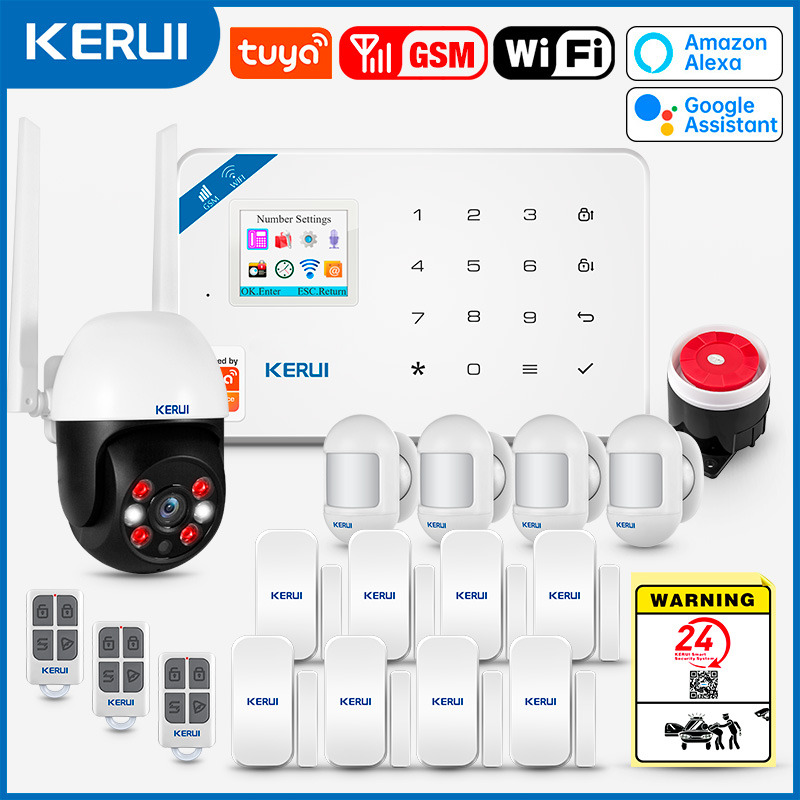 Home Security Front Door Camera - KERUI W181 Tuya Akıllı WIFI GSM