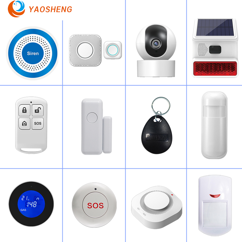 Sim Gsm Alarm - Ev Hırsız Güvenlik Alarm Sistemi Kablosuz