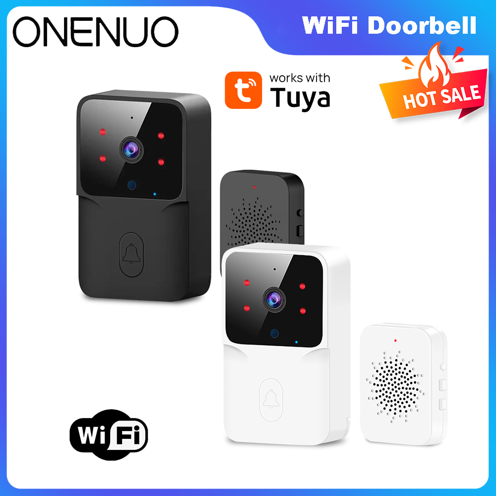 Home Security Front Door Camera - Tuya WiFi Görüntülü Kapı Zili Kablosuz