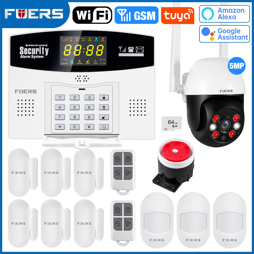 Fuers Tuya Akıllı Alarm Sistem - Home Security Front Door Camera incelemesi ve fiyatı