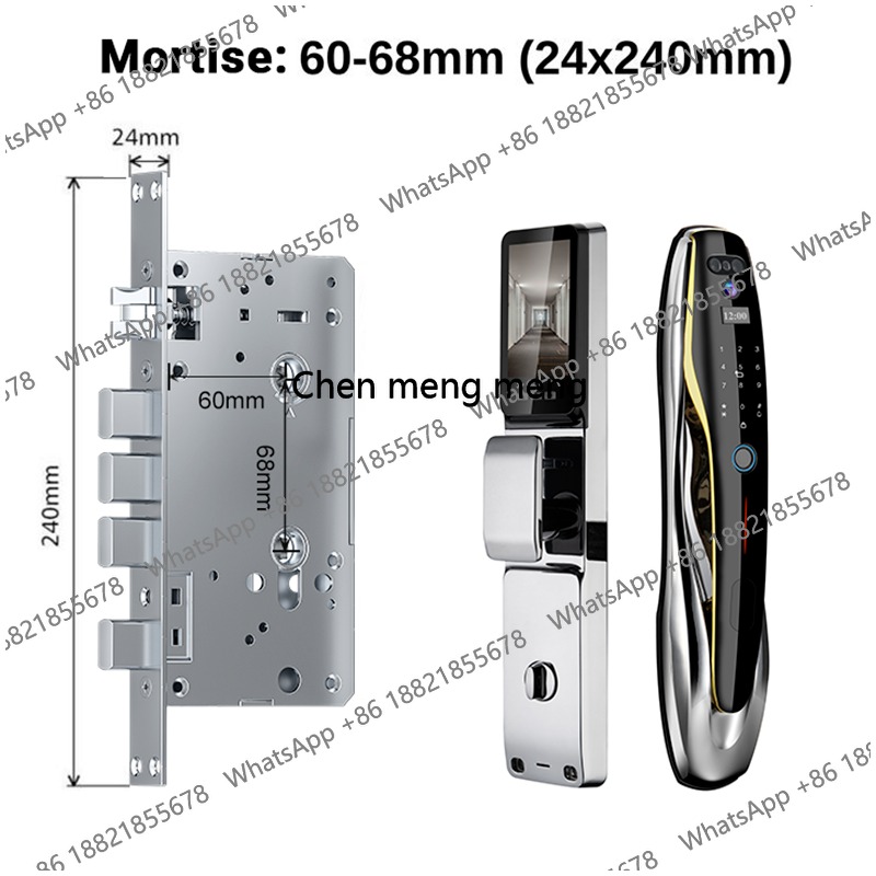 Güvenlik Parmak İzi Kartı Kili - Home Security Front Door Camera incelemesi ve fiyatı