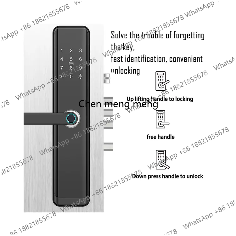 Rfid Parmak İzi Kolu Akıllı Ka - Home Security Battery Replacement incelemesi ve fiyatı