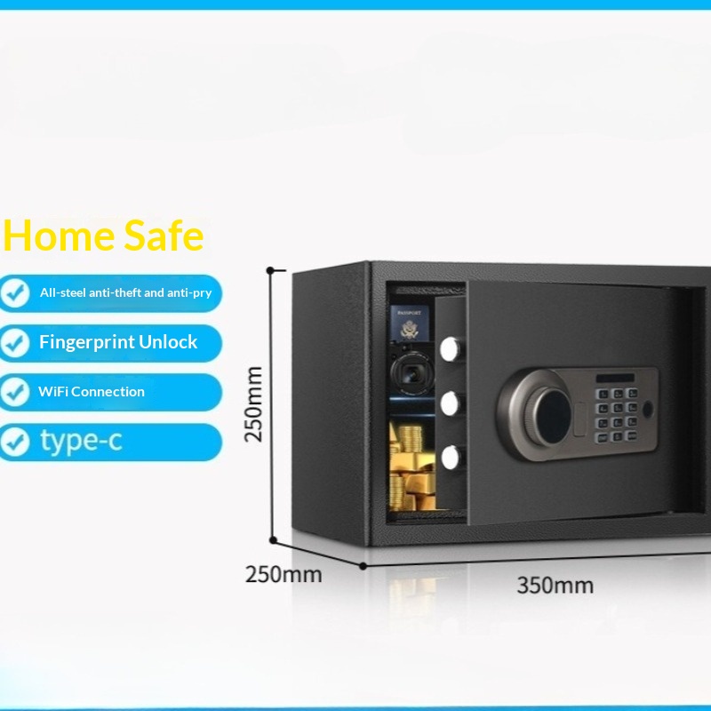 Elektronik Şifreli Kasa 25cm M - Home Security Box incelemesi ve fiyatı