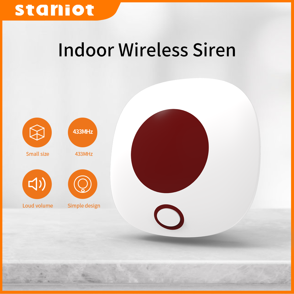 Staniot kapalı kablosuz Siren  - Sim Gsm Alarm incelemesi ve fiyatı
